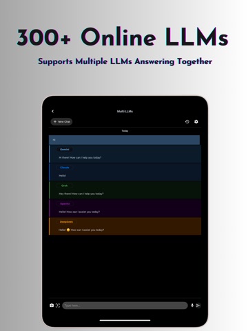 OneAGI : AGI for Everyone iPad screenshot