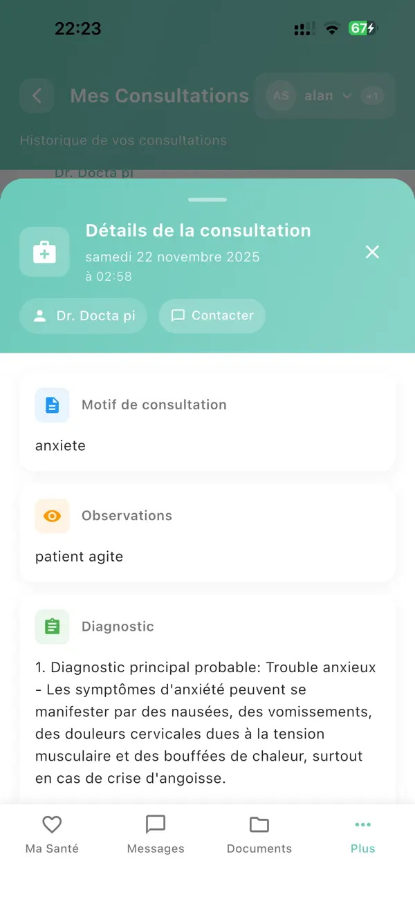 Screenshot #2 pour Awooni Santé