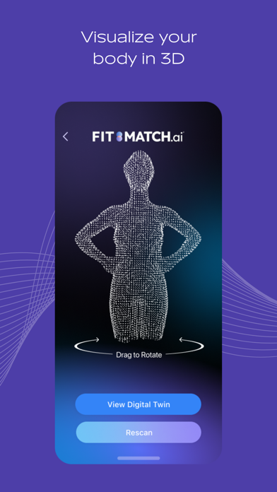 Fit:match - 3D Scan & Shop Screenshot