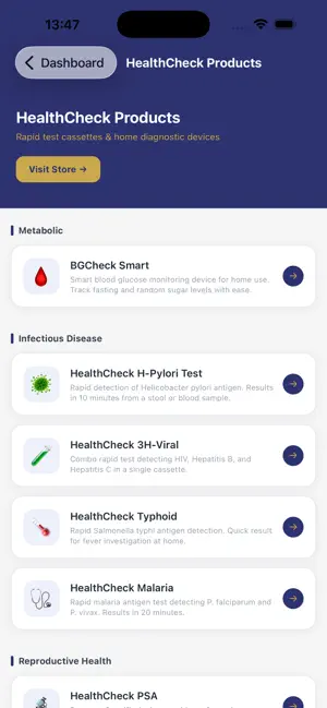 NHP HealthCheck screenshot 3
