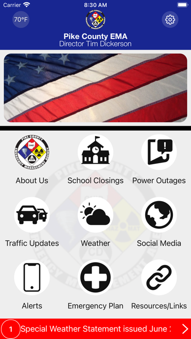 Pike County Ohio EMA Screenshot
