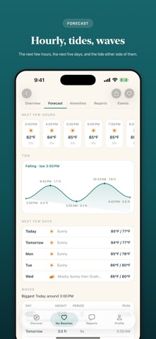 Beach Report: Tides & Forecast Screenshot 3 of 6
