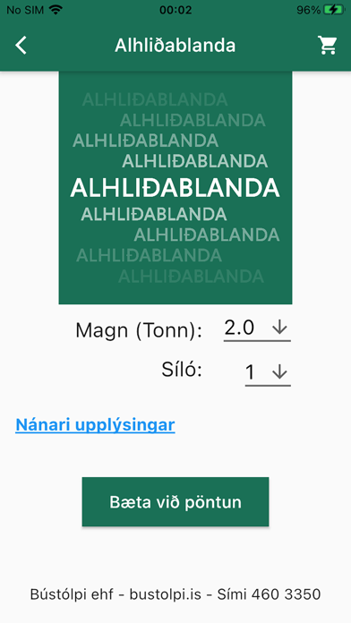 Screenshot #3 pour Bústólpi