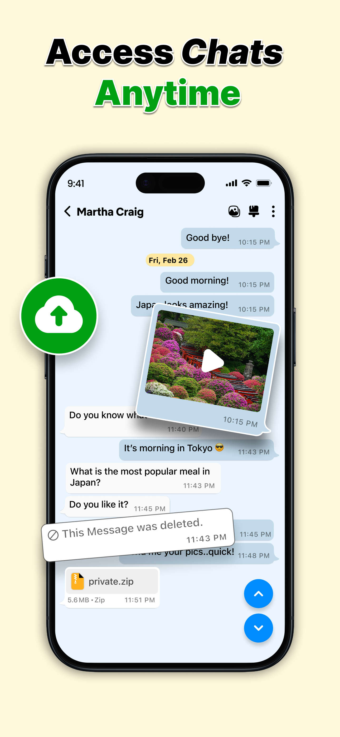 WA Chat Backup Restore Deleted screenshot 2