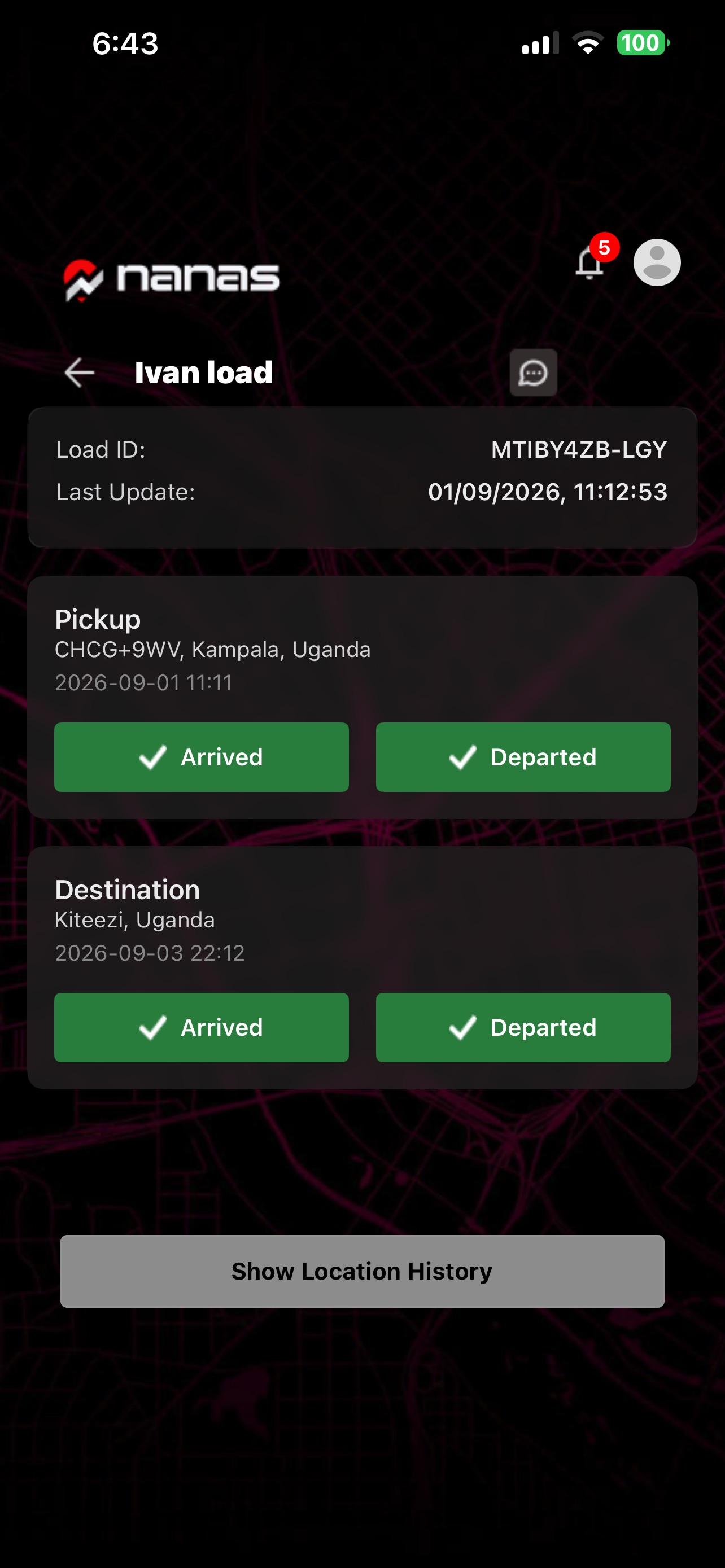 Screenshot 2 of Nanas Tracking