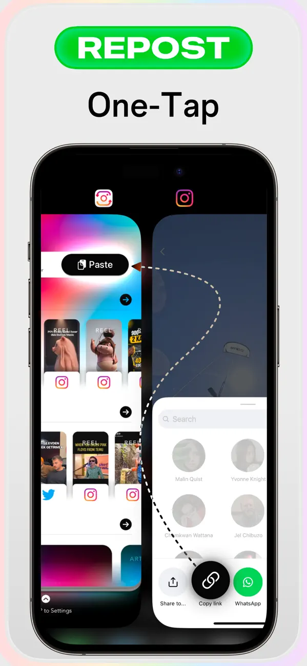 Screenshot #3 pour Sauvegarder Story: Repost IG