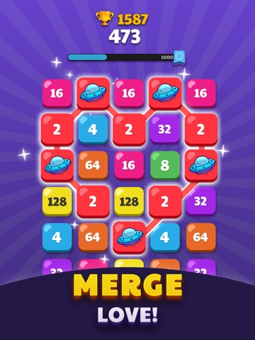 Epic Number Merge iPad screenshot