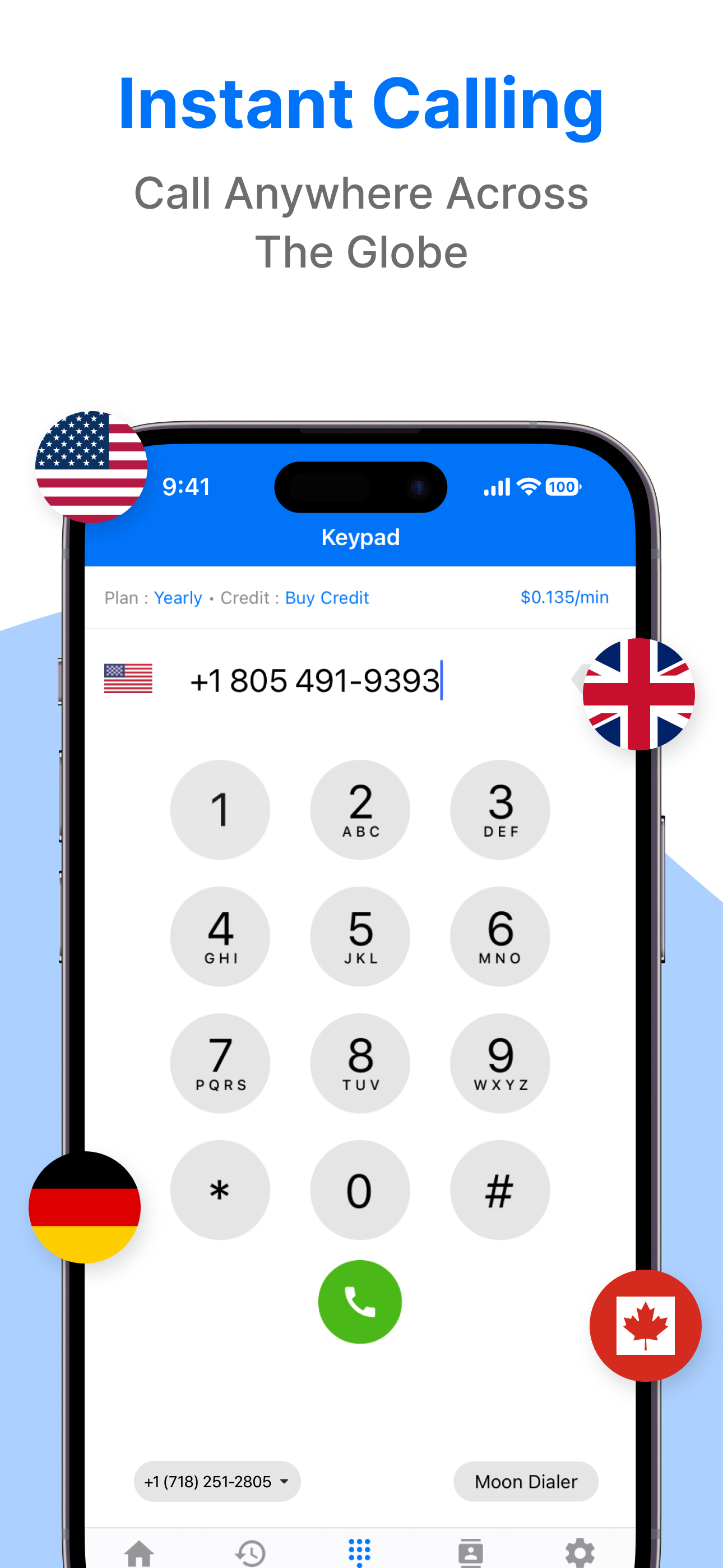 WiFi Calling App : Moon Dialer