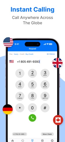 WiFi Calling App : Moon Dialer Screenshot 3 of 10