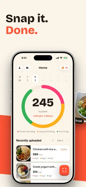 Fuel: AI Food Tracker screenshot 1