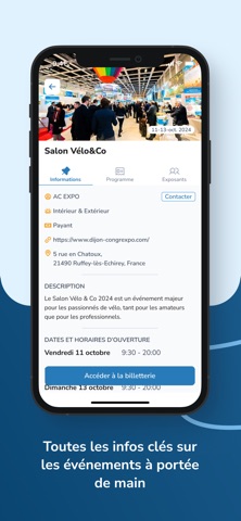 Connect'Events iPhone screenshot