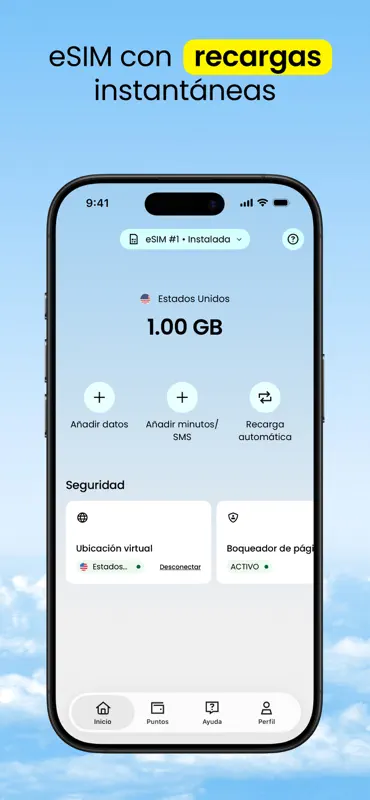 Saily: la eSIM para viajar screenshot 6 of 8