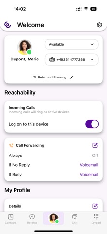 Swyx Mobile Screenshot 1 of 10