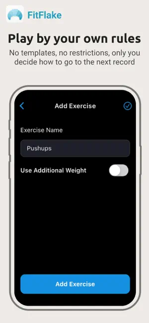 FitFlake Gym Records Tracker screenshot 4