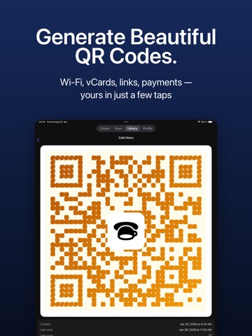 QR Code Generator & Scanner ϟ