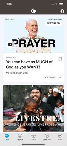 Carmel Church SD iPhone screenshot
