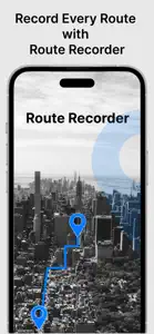 My Route Recorder screenshot #1 for iPhone