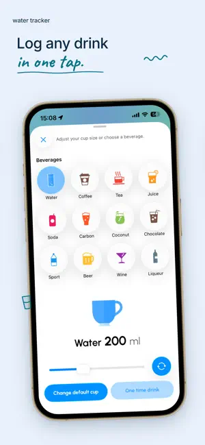 Water Tracker Reminder - Siply screenshot 2