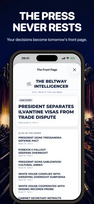 Oval Office President Sim screenshot 3