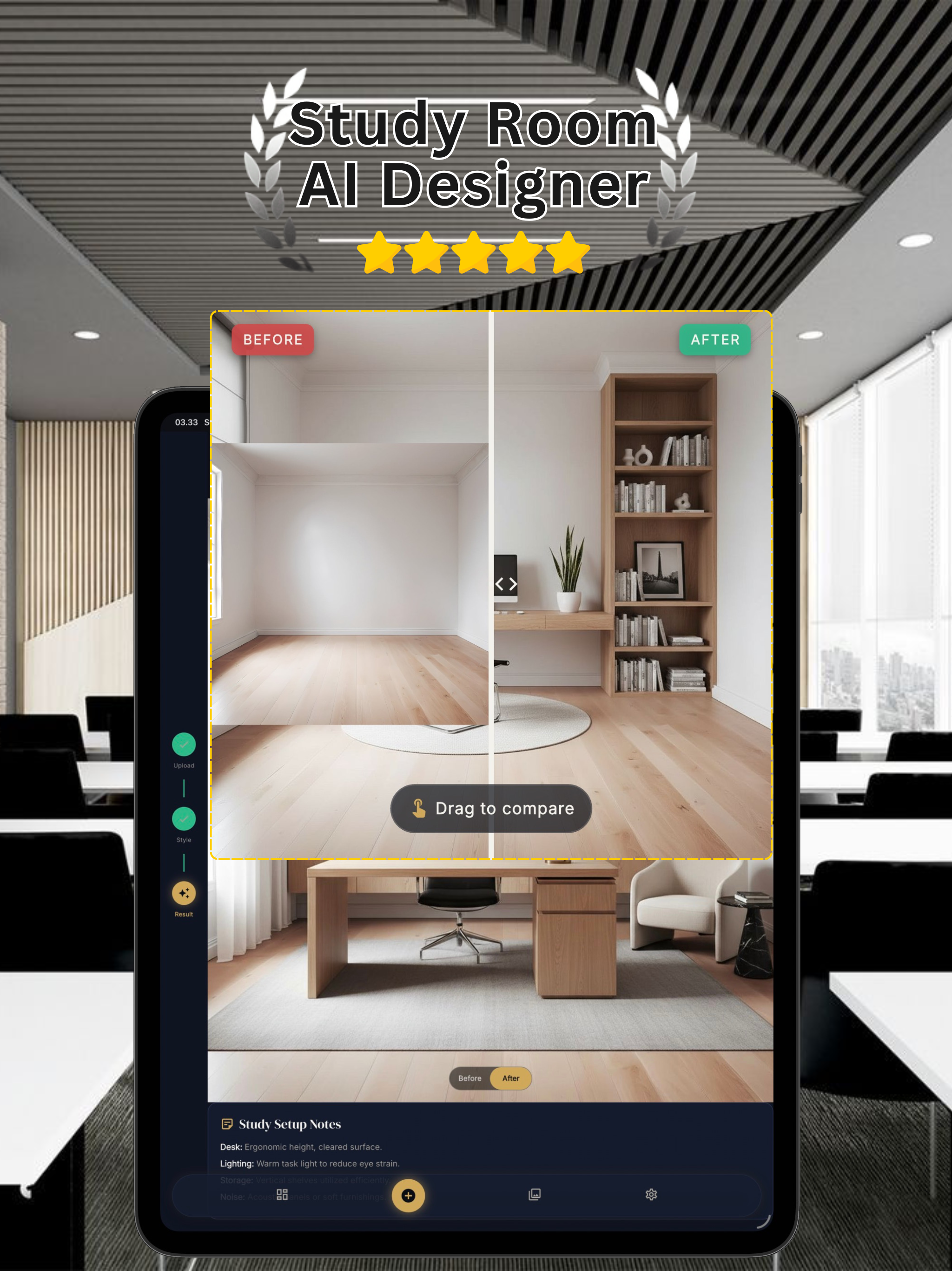 AI Study & Classroom Decor