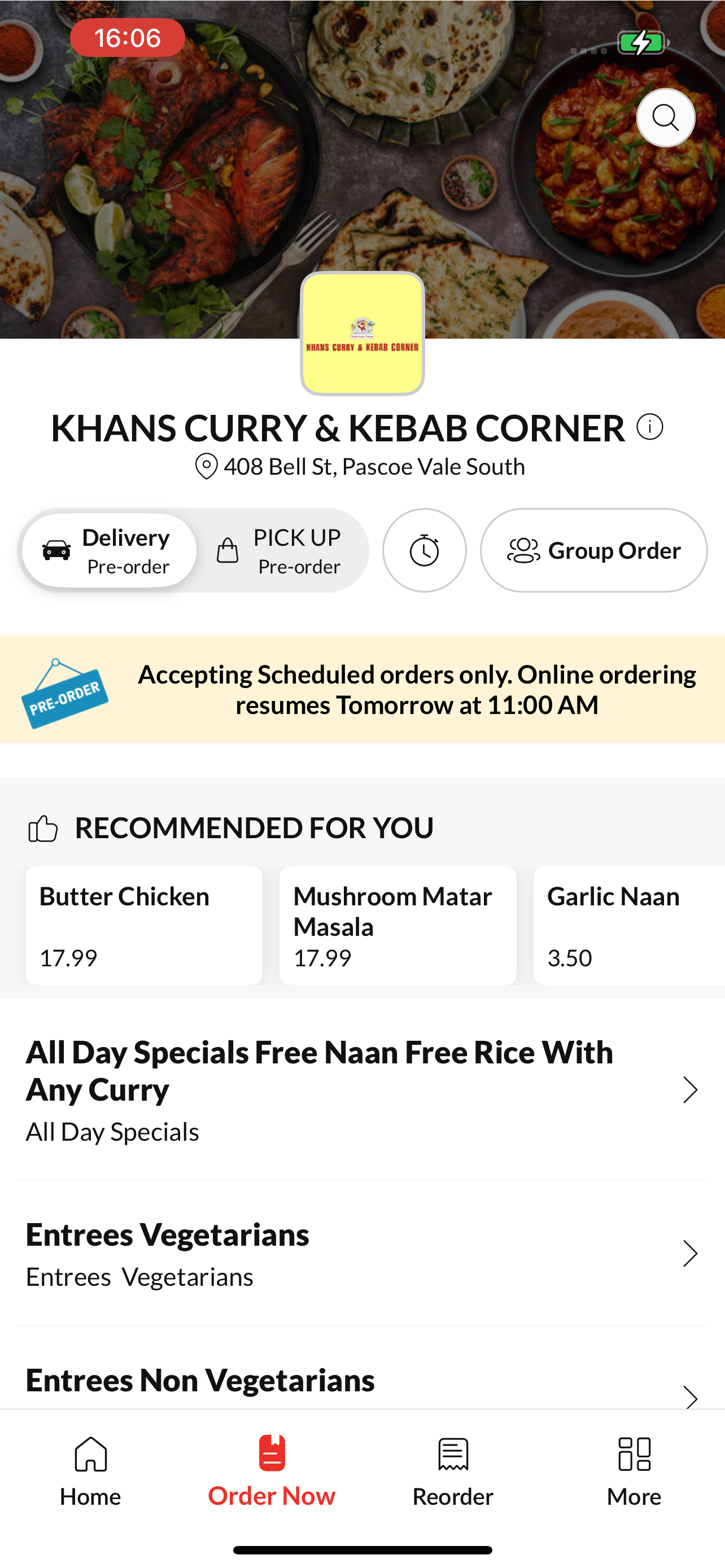 KHANS CURRY & KEBAB CORNER screenshot 2