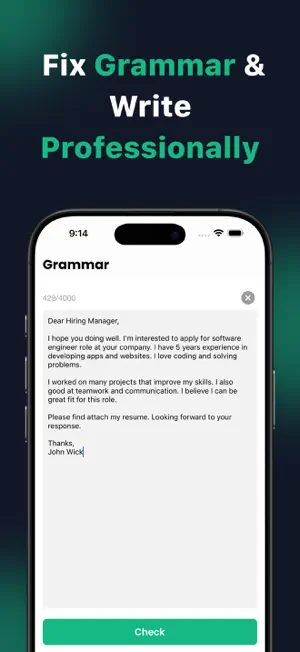 AI Email Writer - AI Generator screenshot 2
