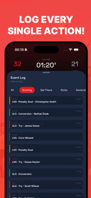Playroster GameRec screenshot 2