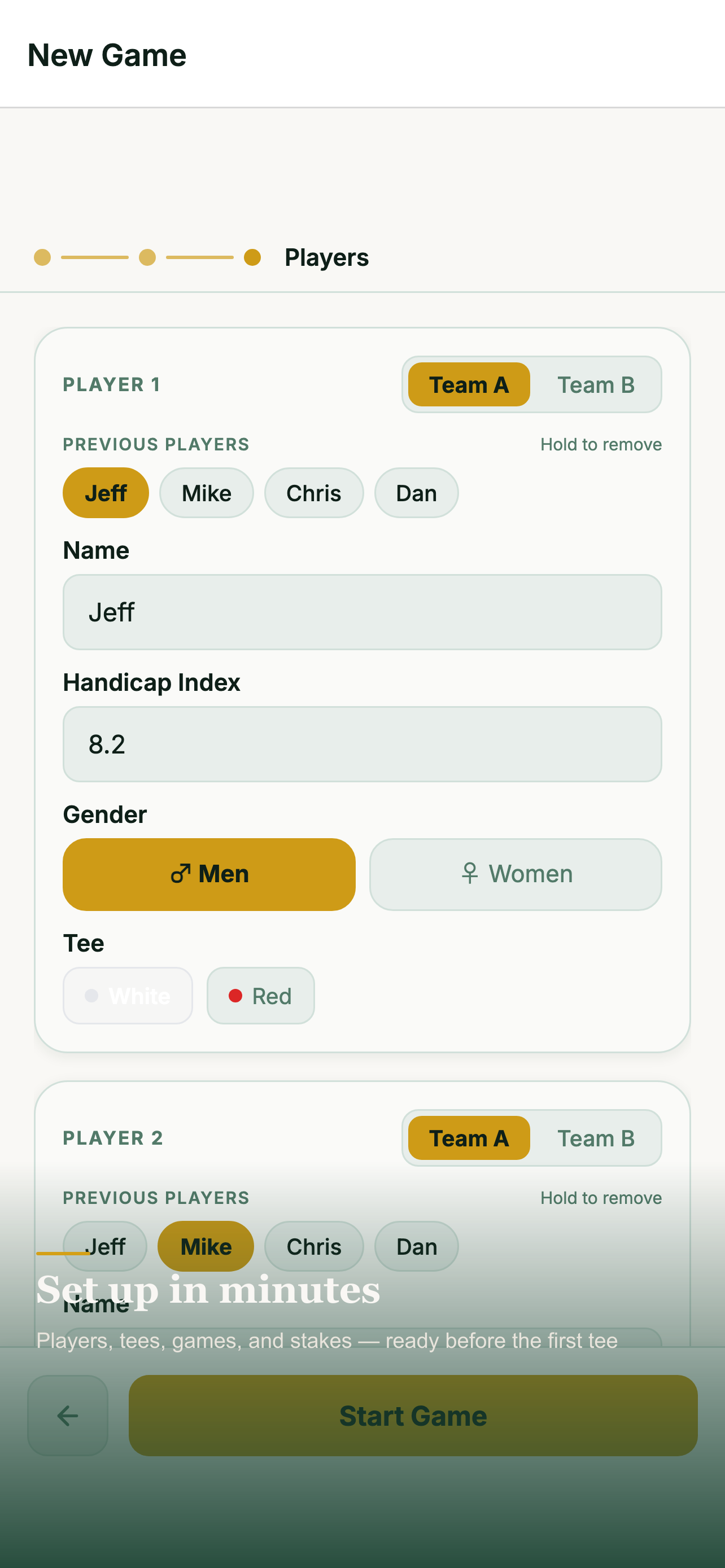 Club Games Golf screenshot 2