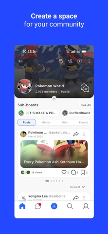 MOMO BOARD Community Super App screenshot