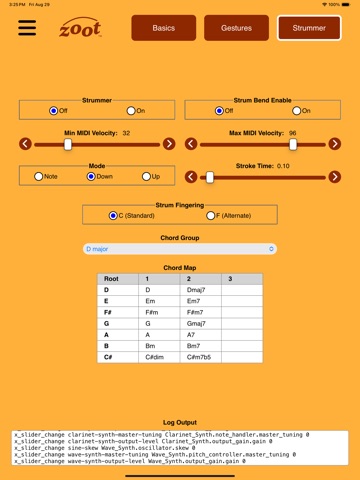 Zoot Link iPad screenshot