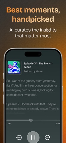 Pod Seek: AI Podcast Finder screenshot