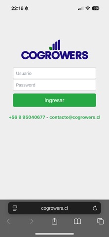 Cogrowers screenshot