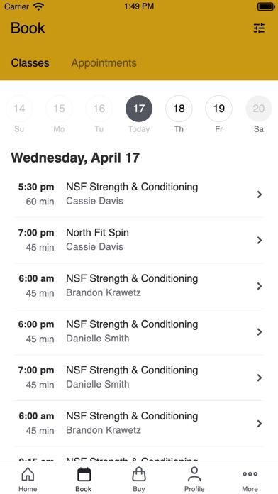 Northern Strength Fitness Screenshot