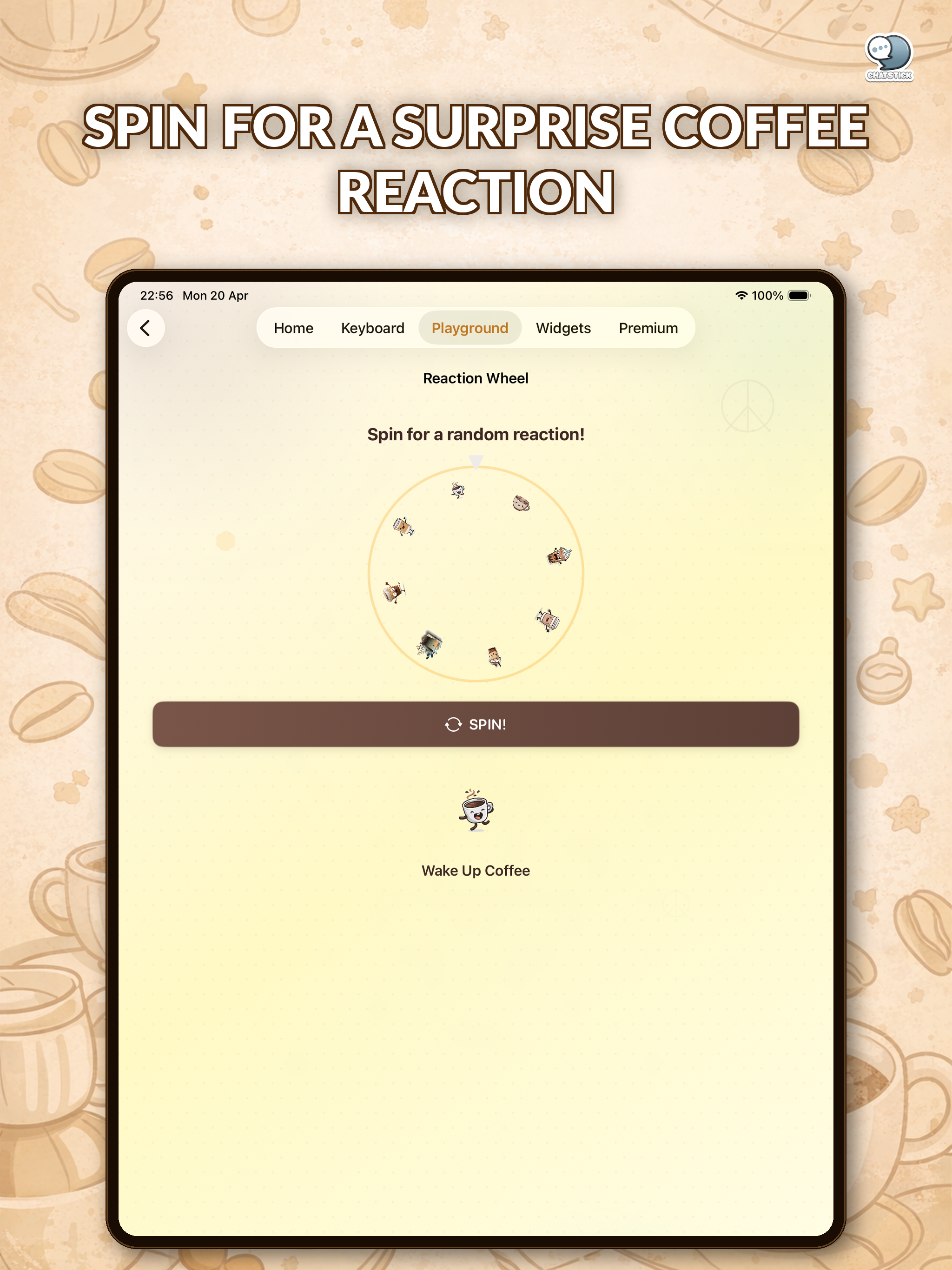 Coffee Emoji Stickers Keyboard