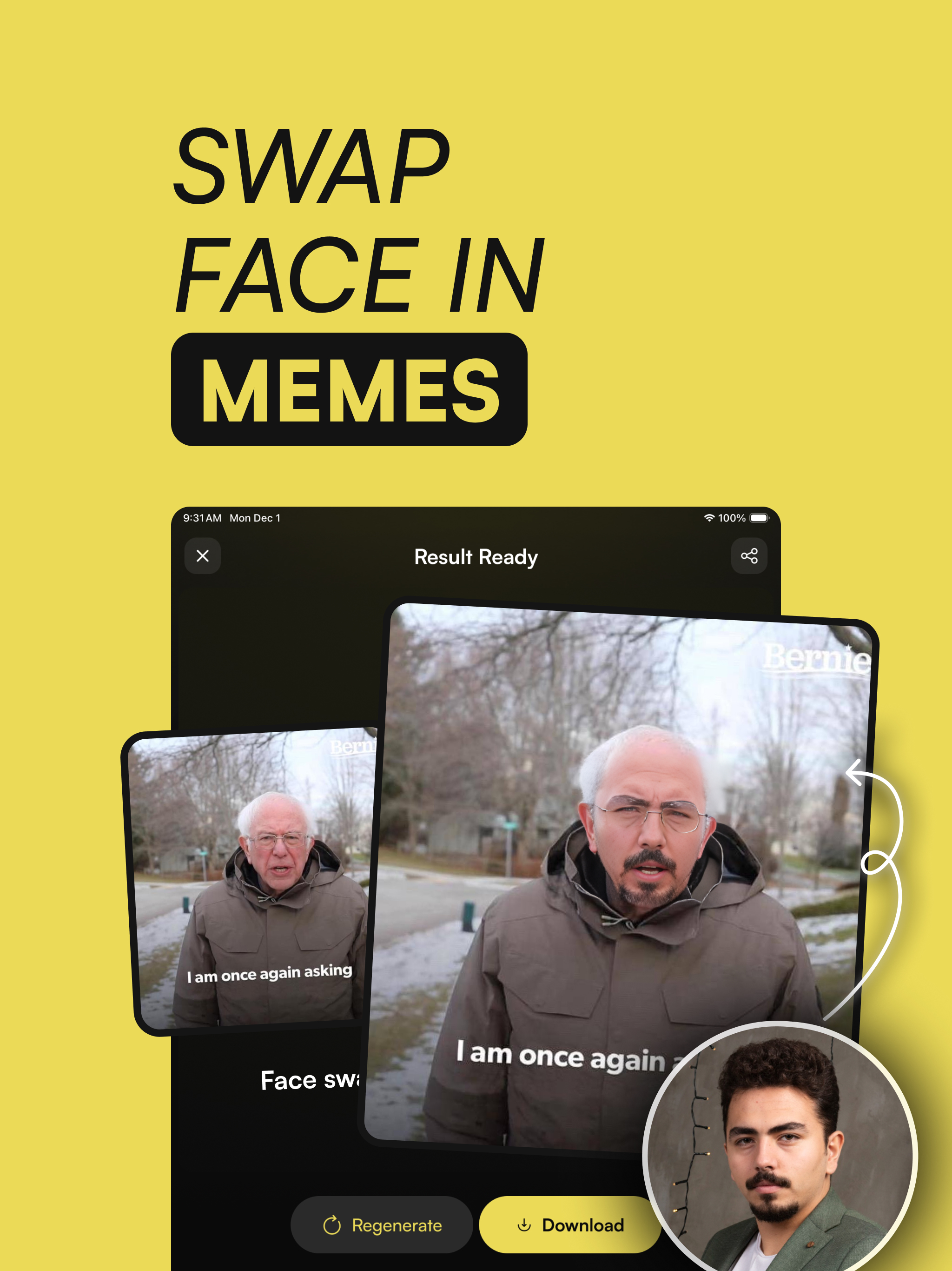 AI Face Swap Photo Video・Deep9