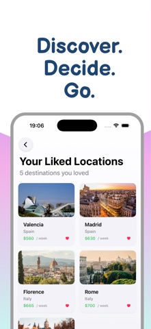 TravelSwipe screenshot