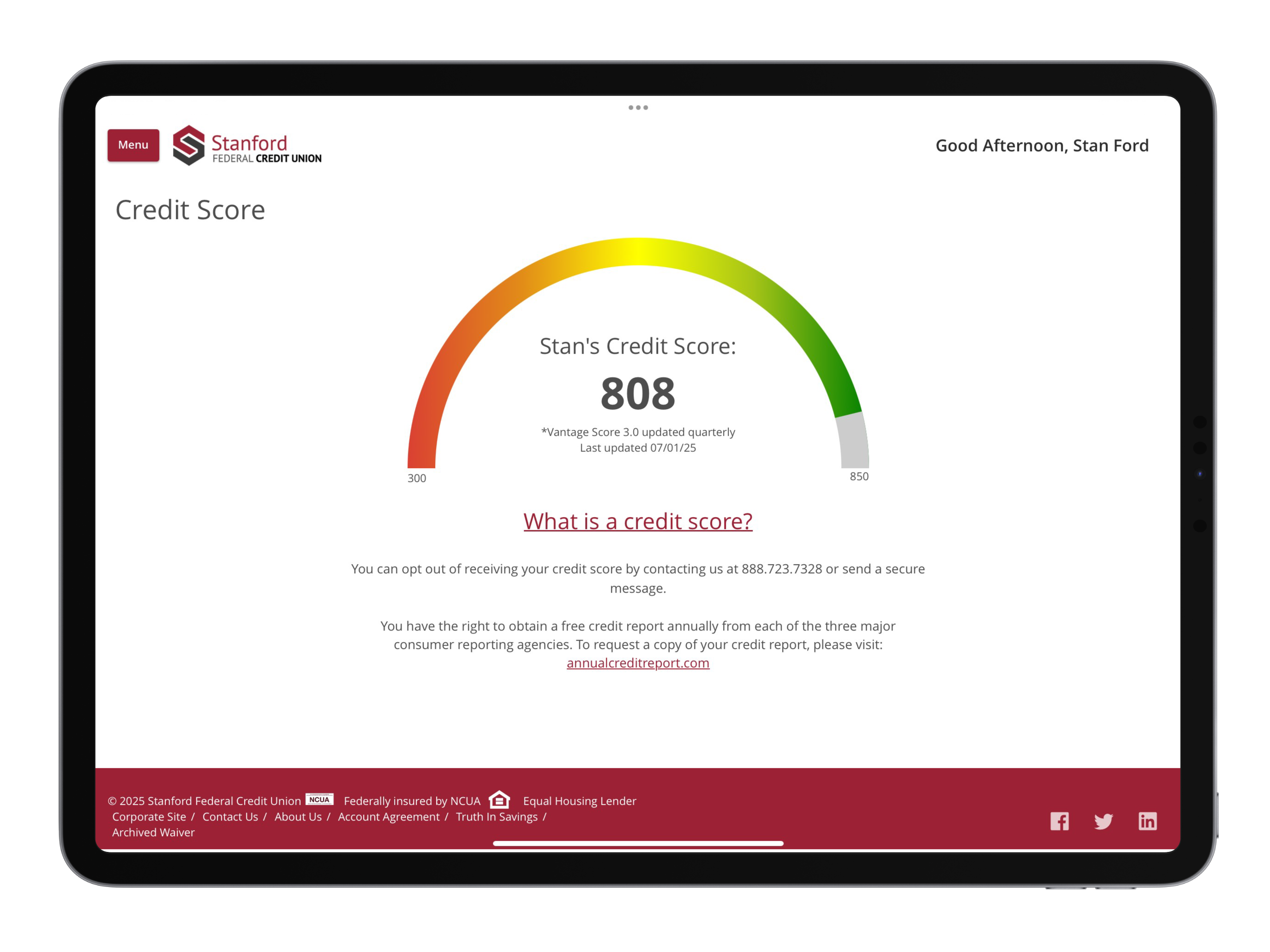 Stanford FCU Mobile Banking