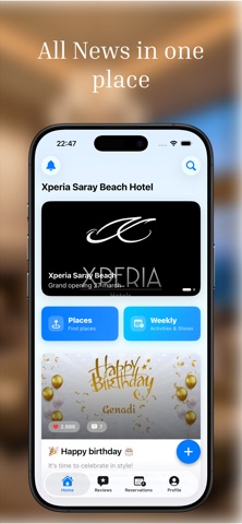Xperia Saray Beach Hotel screenshot