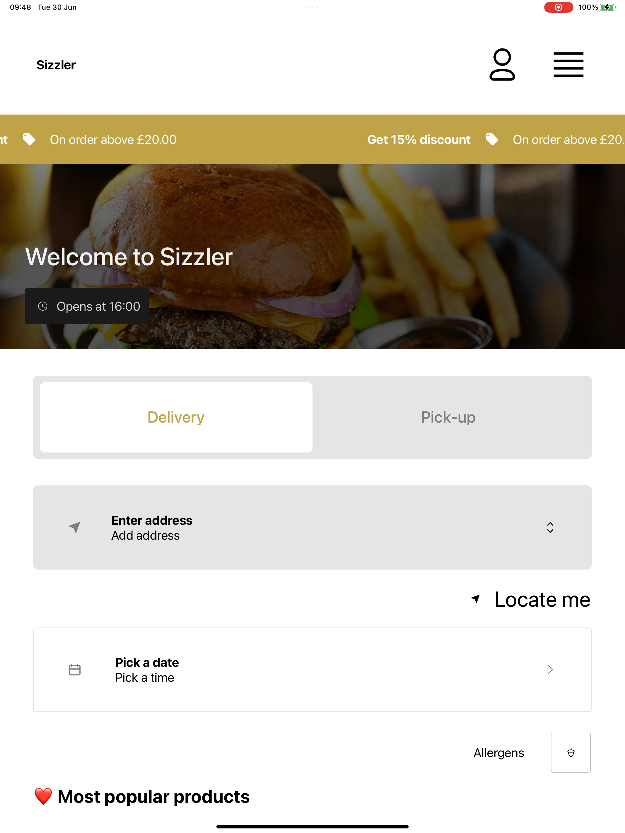 Sizzler UK screenshot 6