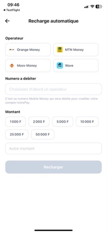 IvoirePay Client screenshot 2