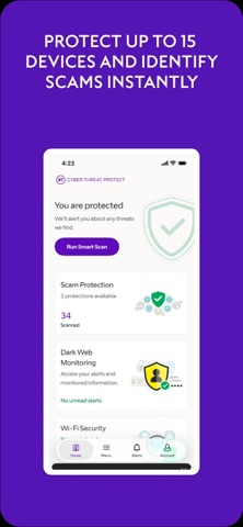 BT Cyber Threat Protect iPhone screenshot