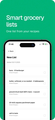 Plan2Meal: Recipe Organizer Screenshot 4 of 5