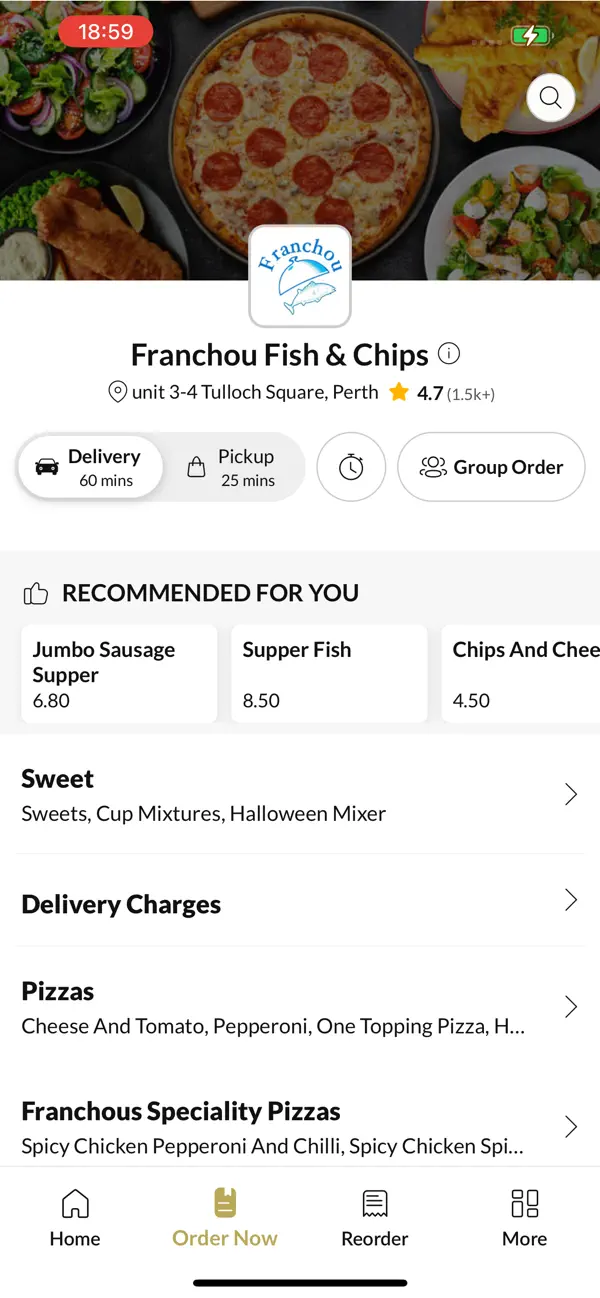 Screenshot #2 pour Franchou Fish and Chips