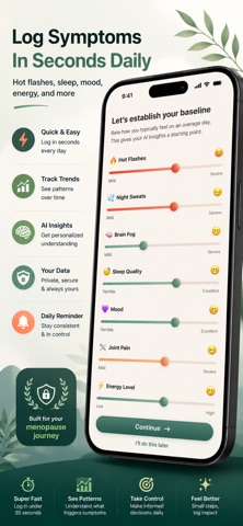 MenoSage AI: Menopause Log Screenshot 5 of 5