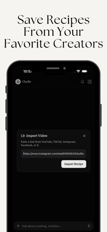 Chefle - AI Recipe & Meal Plan screenshot