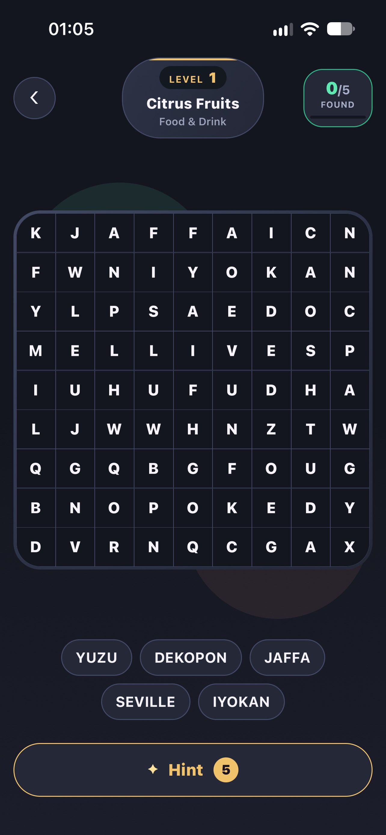 Screenshot 2 of Kavra: Word Puzzle