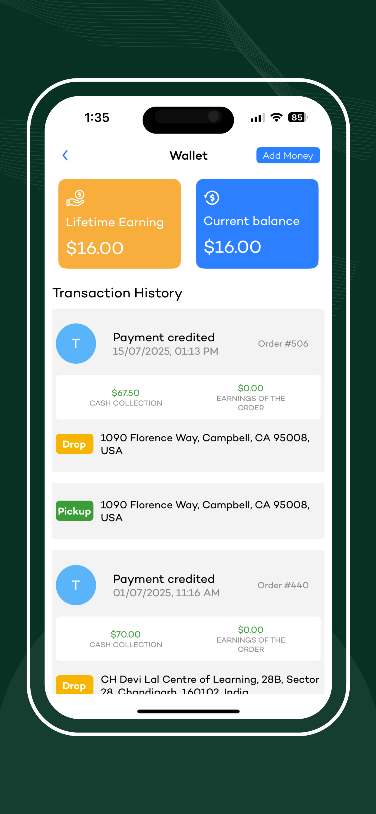 1EV Truck App screenshot 5