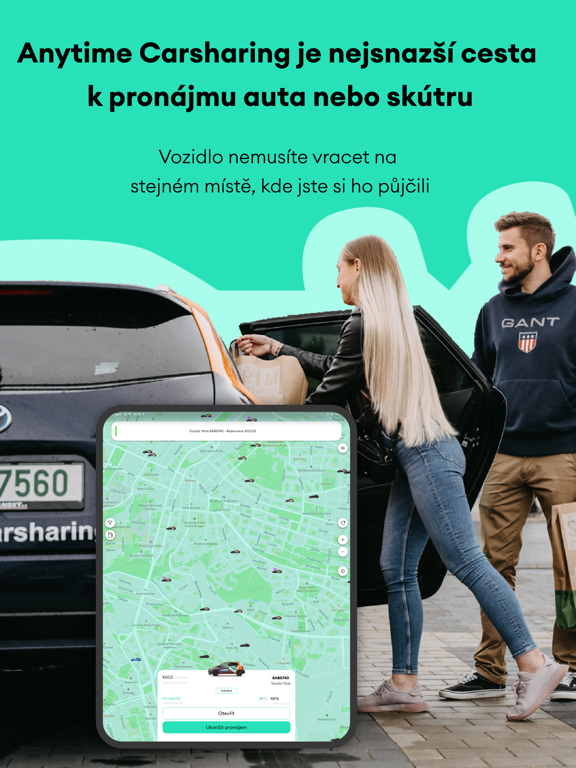 Screenshot #5 pour Anytime Carsharing CZ