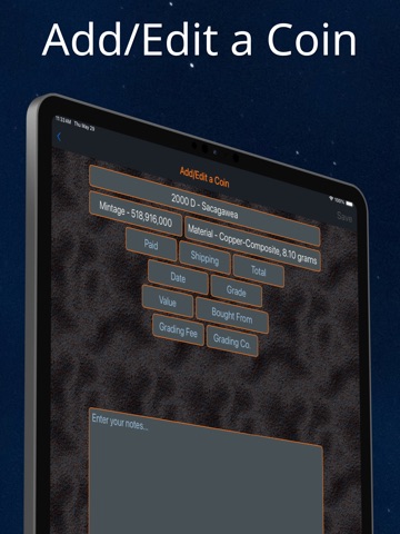 Sacagawea Dollar iPad screenshot