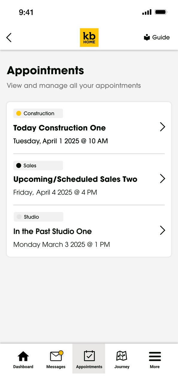 iPhone screenshot